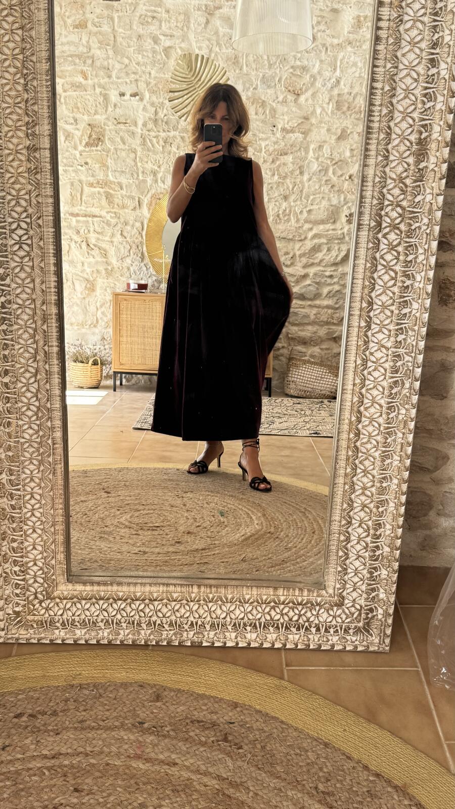 Ines maxi dress Burgundy