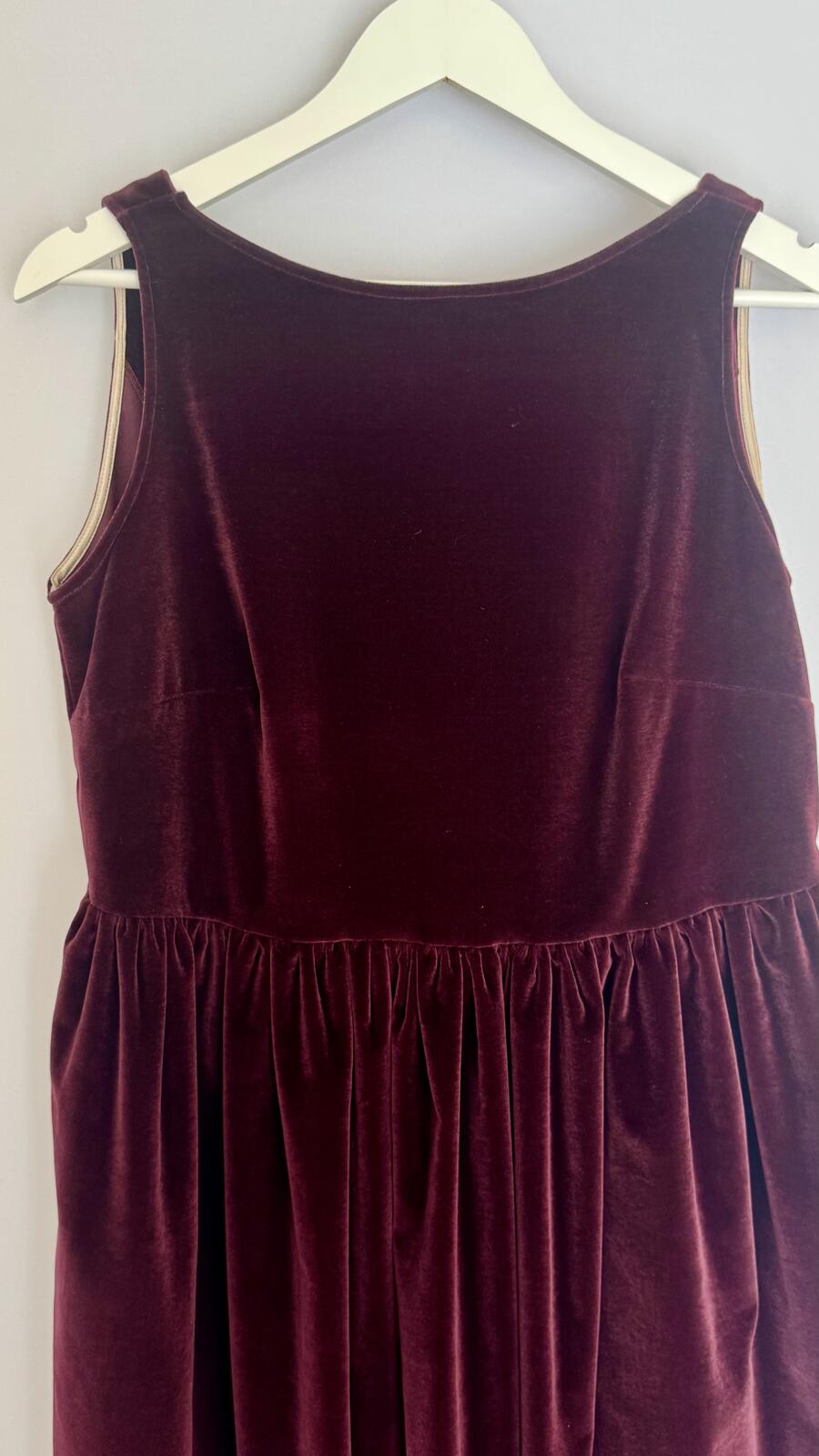 Ines maxi dress Burgundy