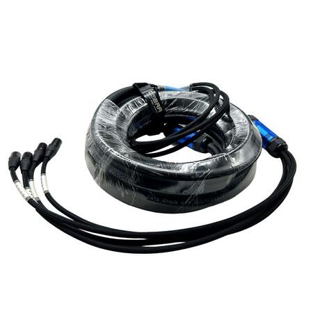 Cobra Pro frusta Cat.6 4 canali connettore EtherCON | 10 m