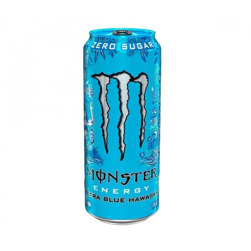 Monster energy ultra blue hawaiian COLOR TOP 473ml 