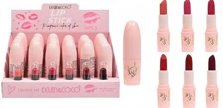 KEVIN & COCO LIPSTICK
 [Confezione da 24 pezzi]