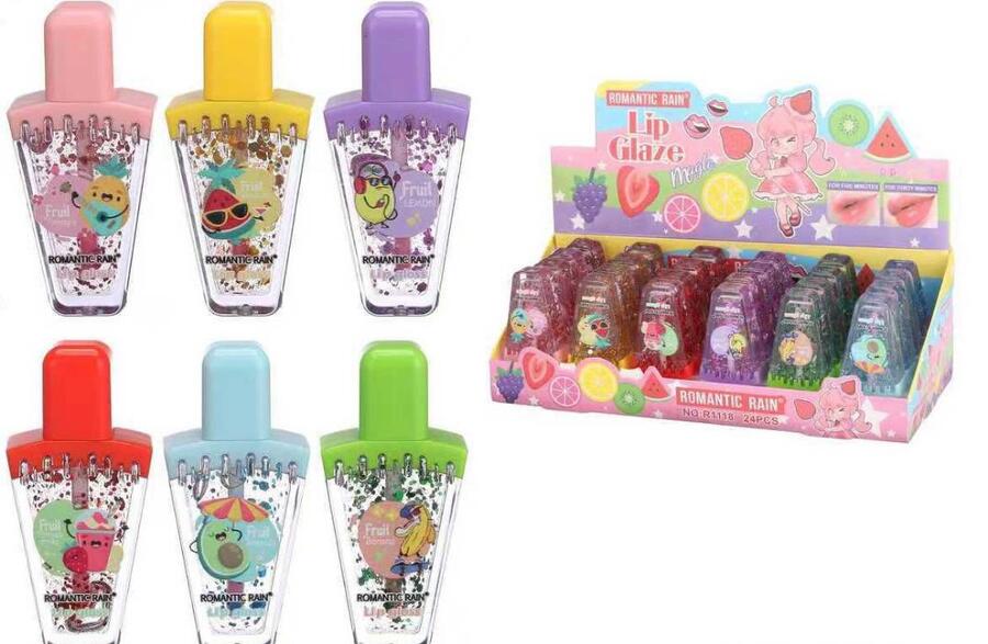 ROMANTIC RAIN LIP GLAZE 
 [Confezione da 24 pezzi]
