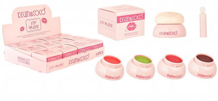 KEVIN & COCO LIP MASK
 [Confezione da 12 pezzi]
