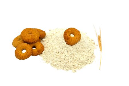 Biscotti al vino di Farina Monococco Norberto e Verdicchio dei Castelli di Jesi DOC 200g