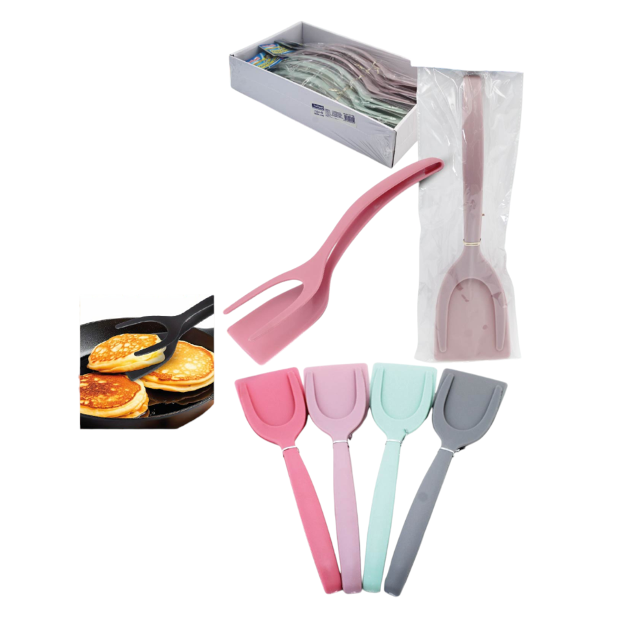 FATIGATI SPATOLA CON FORCHETTONE (Confezione da 12 pezzi) 