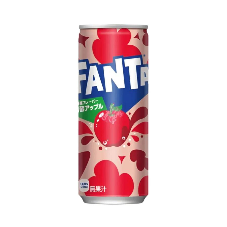 Fanta red apple mela rossa from Japan 250ml