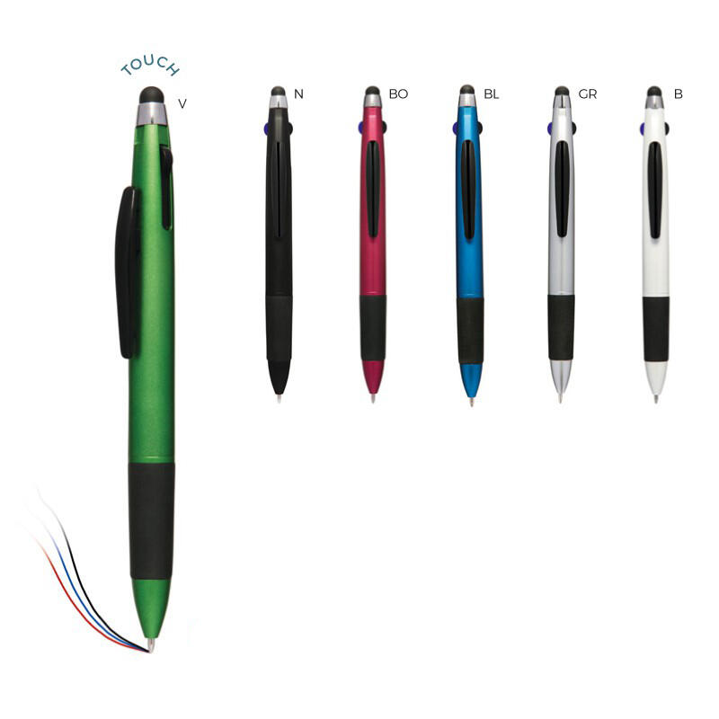 Penna touch screen a 3 colori Personalizzata B11221 da 100 pz