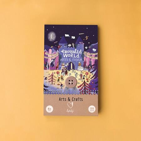 Enchanted World Poster & Stickers 