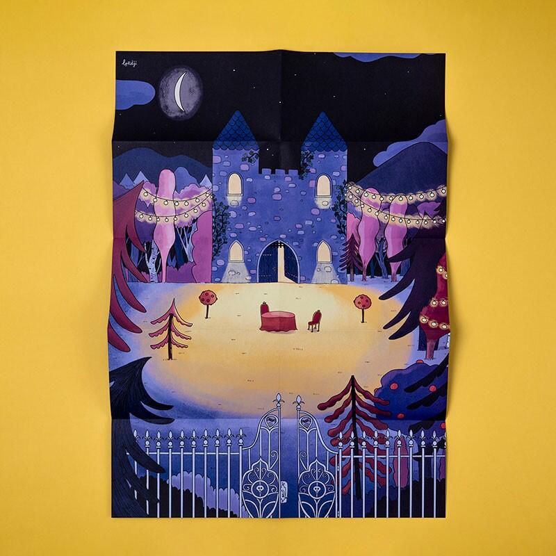 Enchanted World Poster & Stickers 