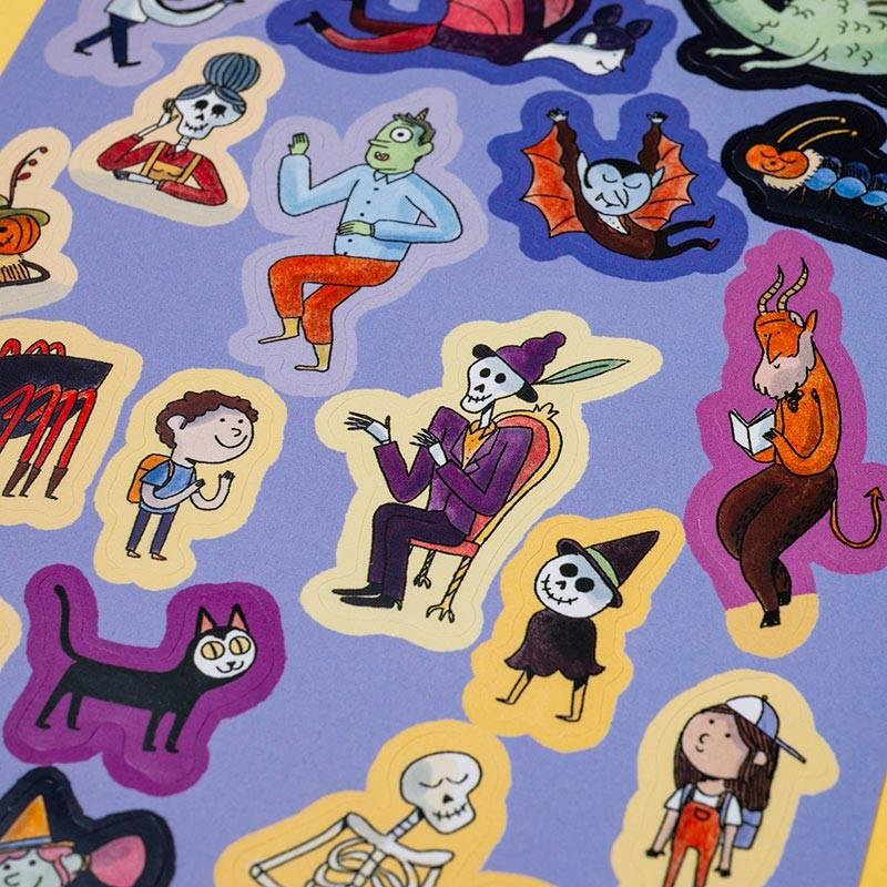 Enchanted World Poster & Stickers 