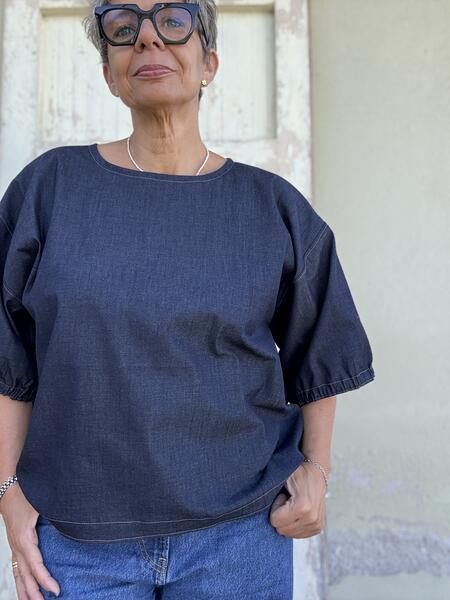 Camicia in jeans seconda misura 