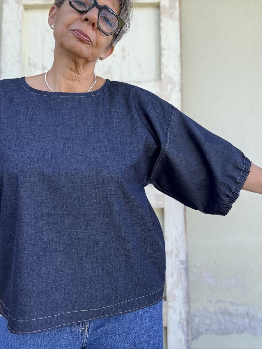Camicia in jeans seconda misura 