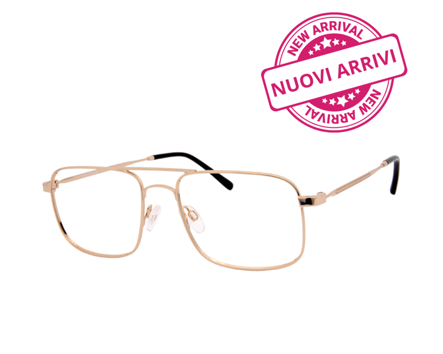 Occhiale da vista Occhiale Amico PE5812 C Col. 01 Oro - Lenti da vista incluse*