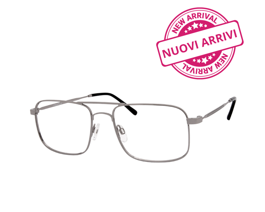 Occhiale da vista Occhiale Amico PE5812 C Col. 02 Argento - Lenti da vista incluse*