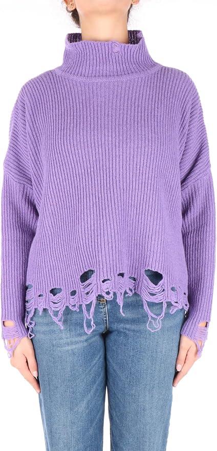 Pinko Chitone Maglia Costa Lana a Maniche Lunghe 