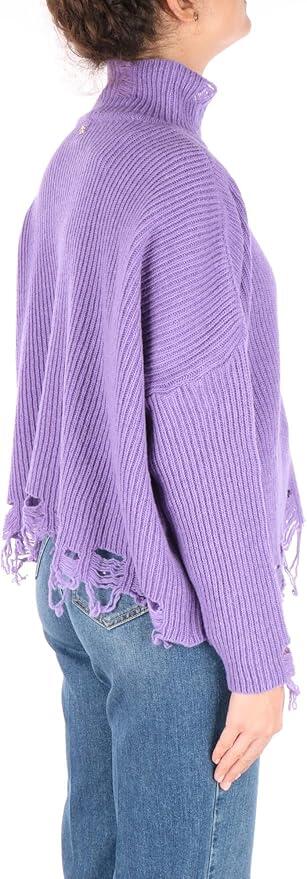 Pinko Chitone Maglia Costa Lana a Maniche Lunghe 