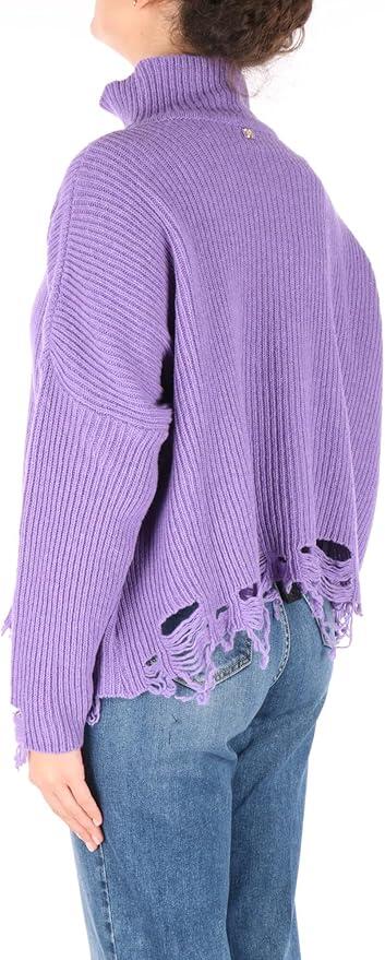 Pinko Chitone Maglia Costa Lana a Maniche Lunghe 