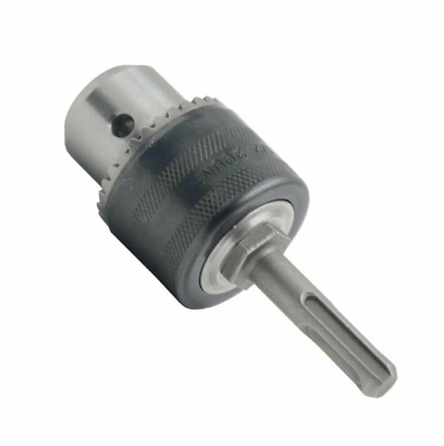 MANDRINO PER TRAPANO A CREMAGLIERA ADATTATORE ATTACCO SDS PLUS CHIAVINO 1,5 13MM