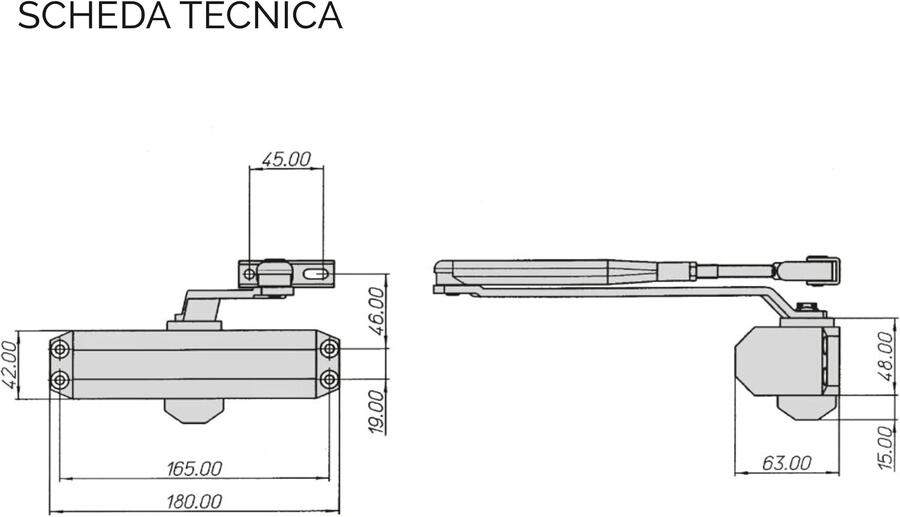Gettoniera Apriporta a monete + gettoni con KIT serratura - sensore presenza - molla chiudi porta