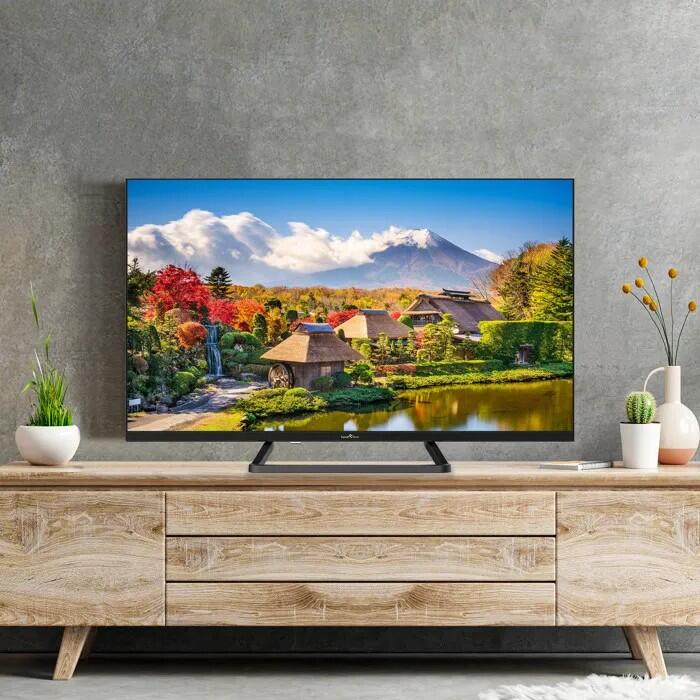 TV 32" Display HD Audio Stereo 6Watt, FULL-LED DVB-T2/S2/C SmartTech