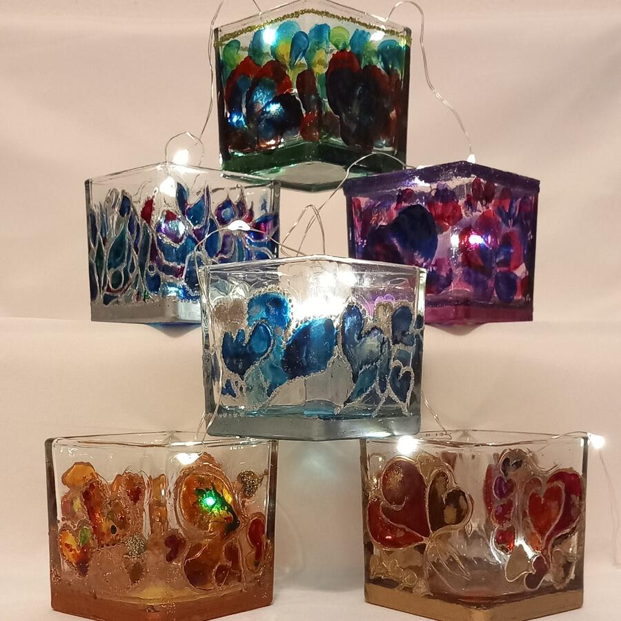 Mini Lanterne Porta Candele