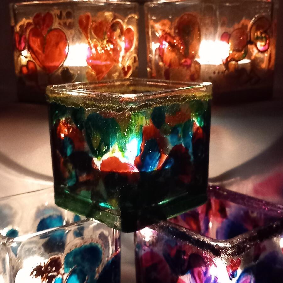 Mini Lanterne Porta Candele