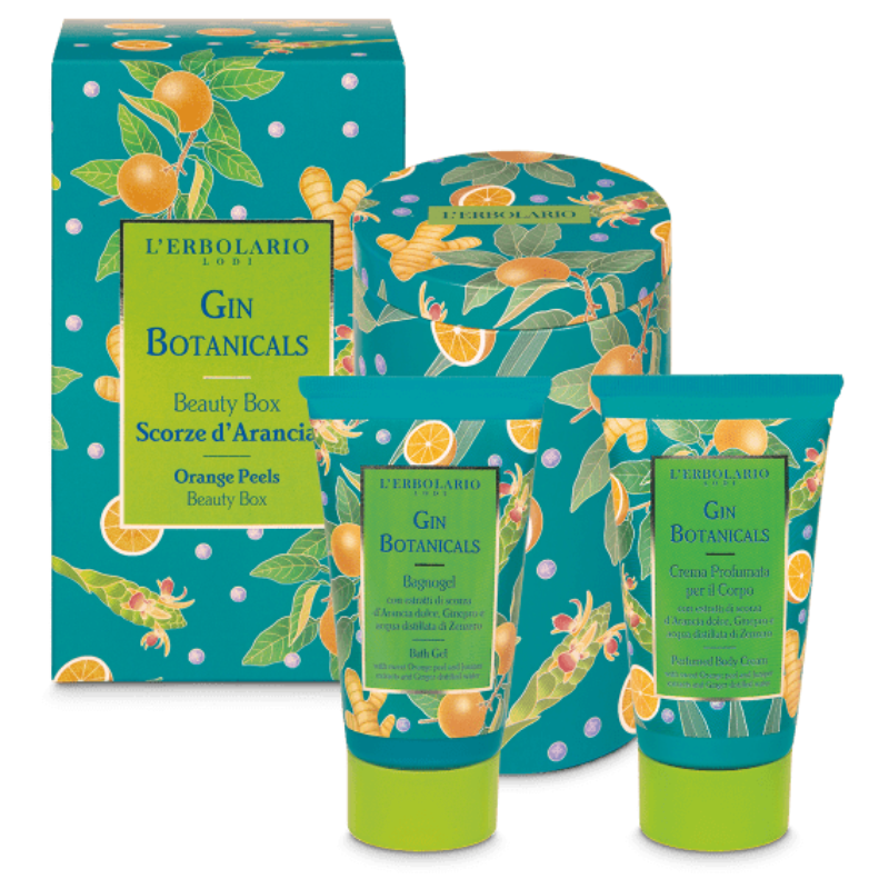 L'Erbolario - Gin Botanicals Beauty Box Scorze d'Arancia