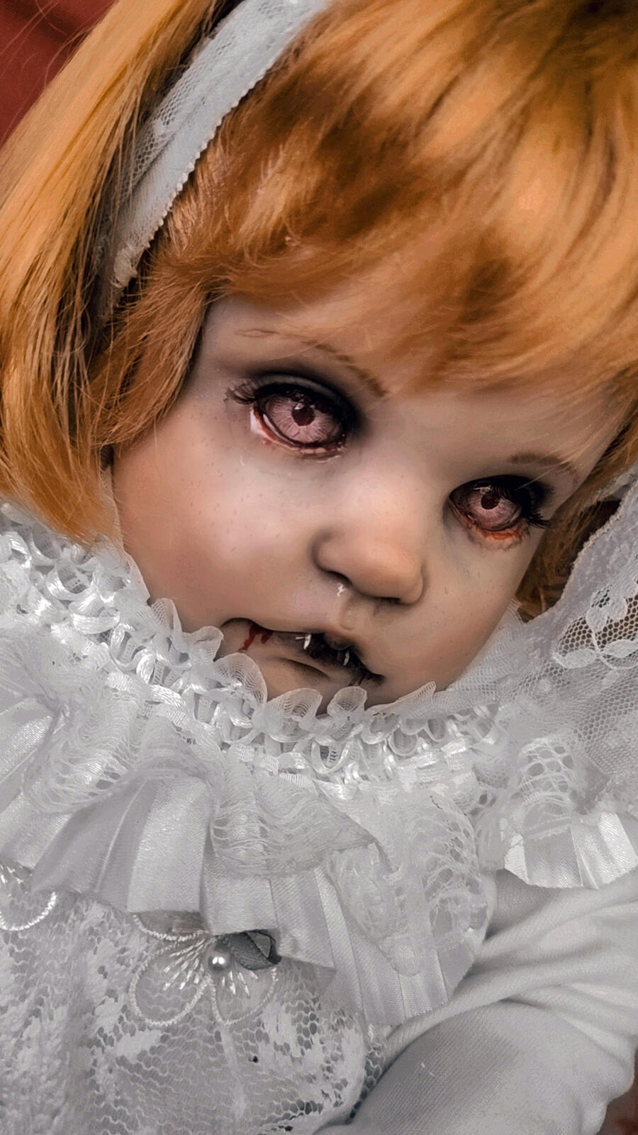 Rachel bimba vampiro  in vinile Goth Creepy