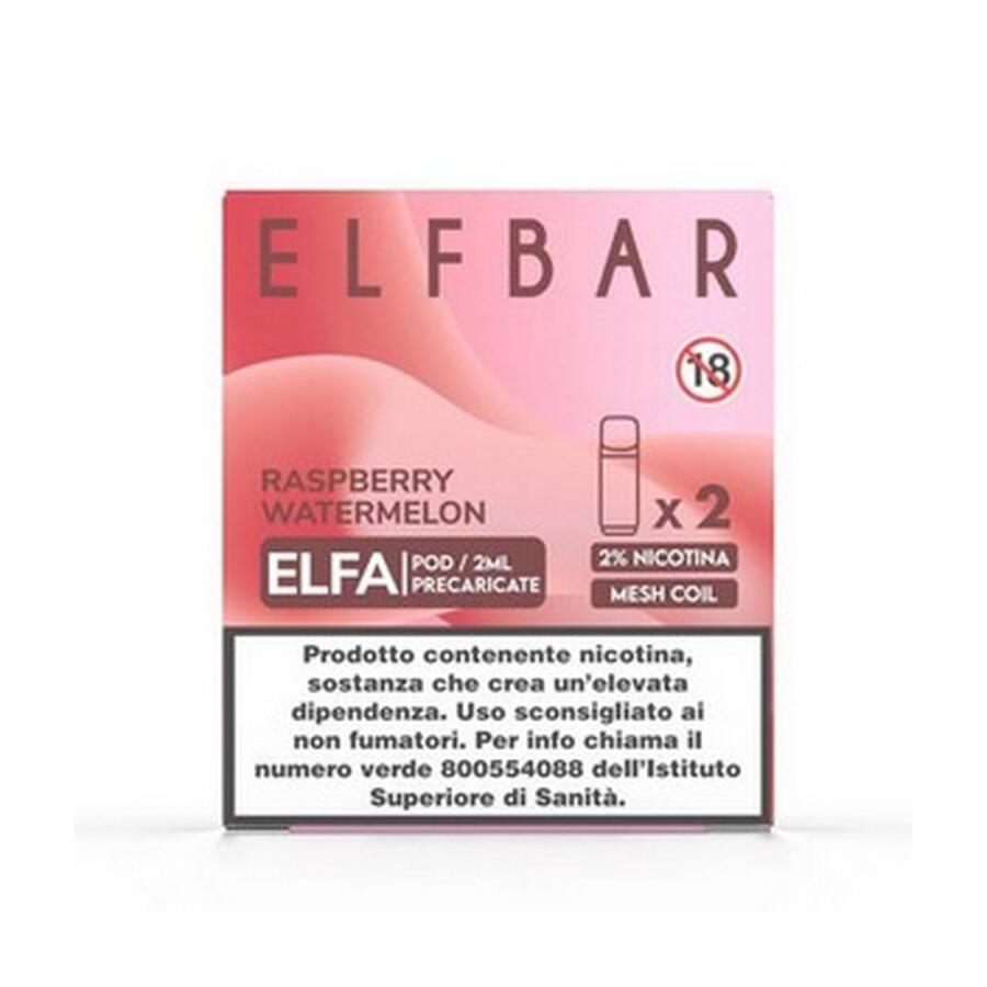 ELFA POD - RASPBERRY WATERMELON - 10 x 2 pz