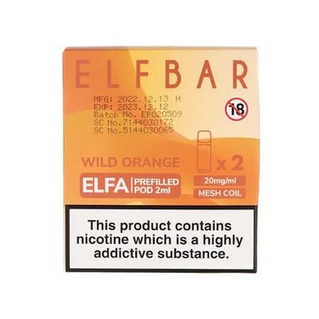 ELFA POD - WILD ORANGE - 10 x 2 pz