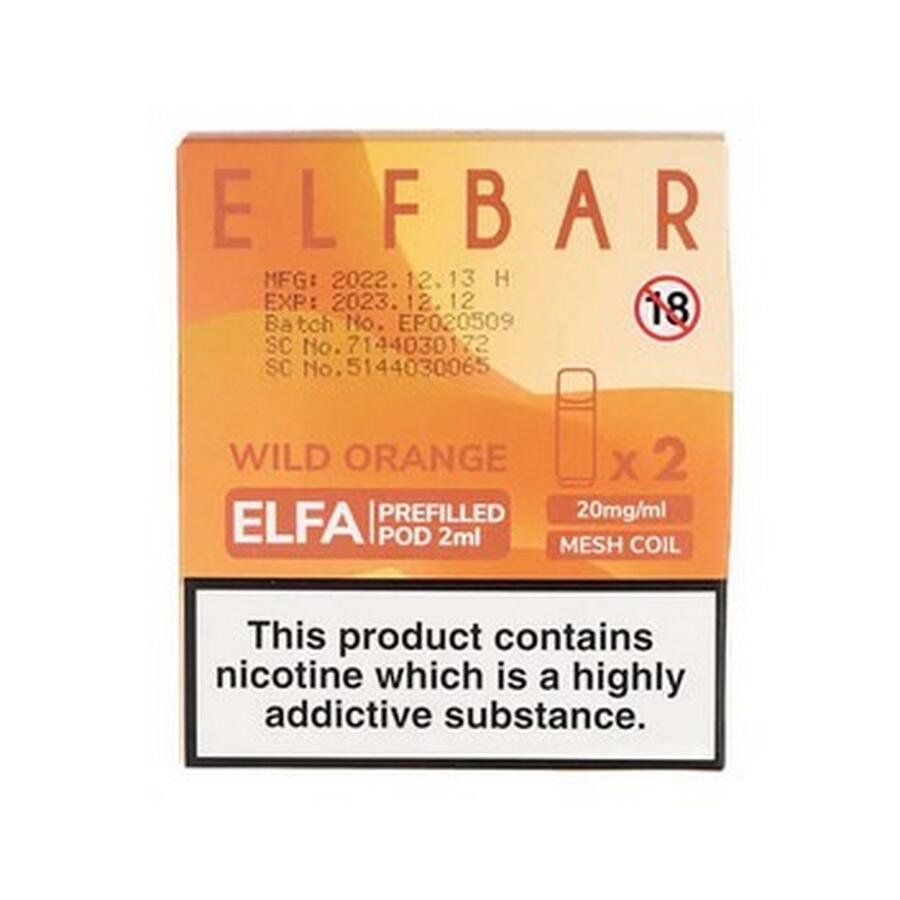 ELFA POD - WILD ORANGE - 10 x 2 pz