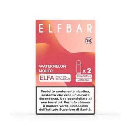 ELFA POD - WATERMELON MOJITO - 10 x 2 pz