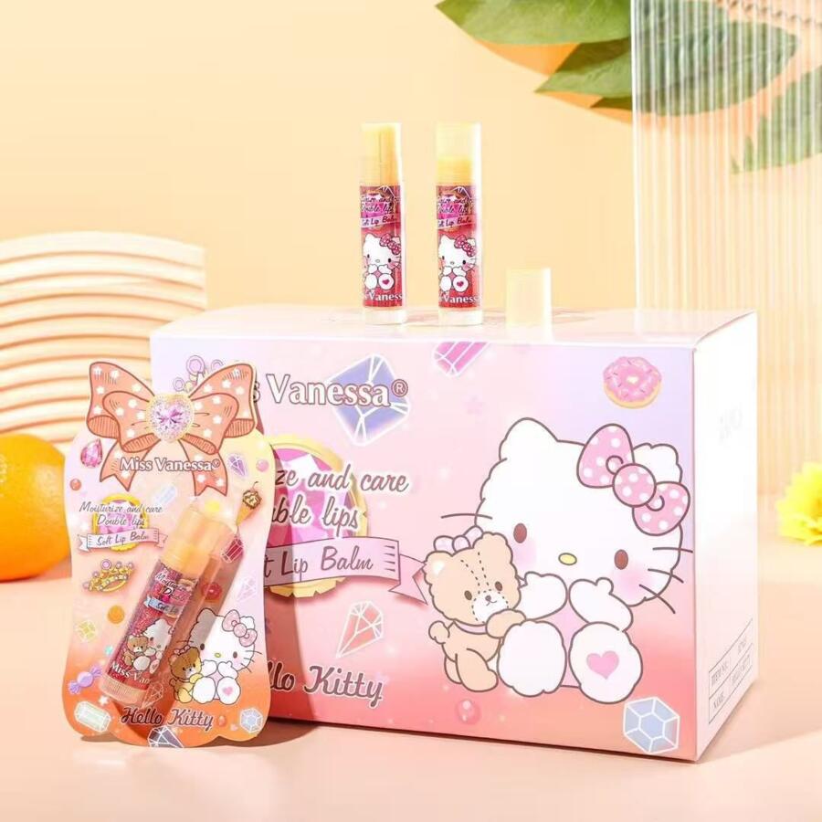 MISS VANESSA LIP BALM HELLO KITTY
 [Conf.da 24 pezzi]