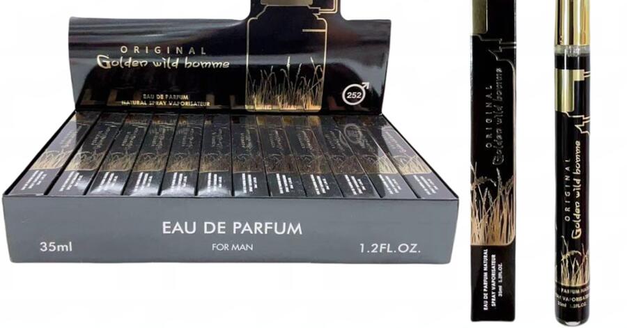 GOLD WILD HOMME  EDP DA 35 ml
 [Conf.da 24 pezzi]