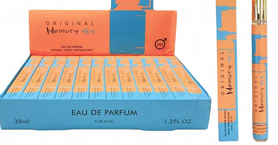 MEMORY SKY  EDP DA 35 ml
 [Conf.da 24 pezzi]