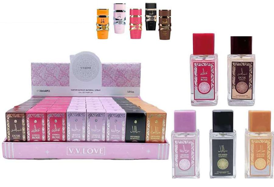 V.V.LOVE EXPO ASSORTITO EDP DA 30 ml
 [Conf.da 48 pezzi]