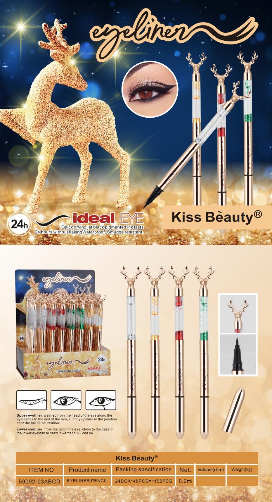 KISS BEAUTY EYELINER IDEAL EYE  [Conf.da 48 pezzi]