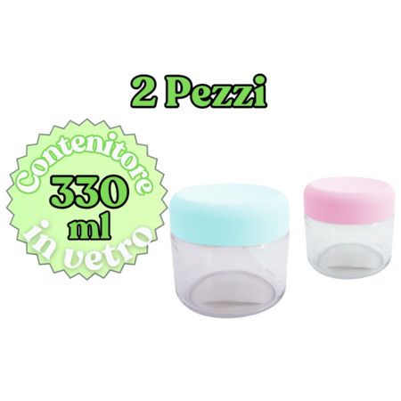 INTRADE BARATTOLO IN VETRO 330 CC (Confezione da 12 pezzi) 