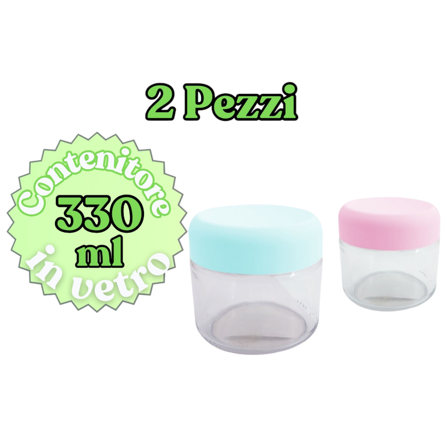 INTRADE BARATTOLO IN VETRO 330 CC (Confezione da 12 pezzi) 