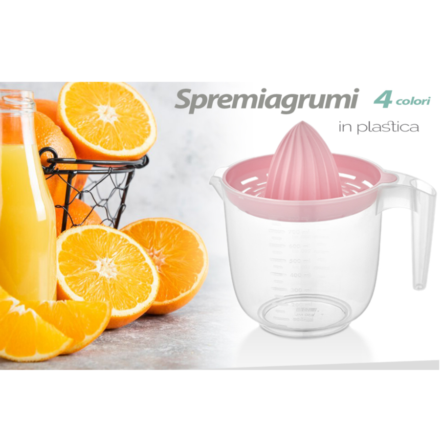 INTRADE SPREMIAGRUMI IN PLASTICA (Confezione da 12 pezzi) 