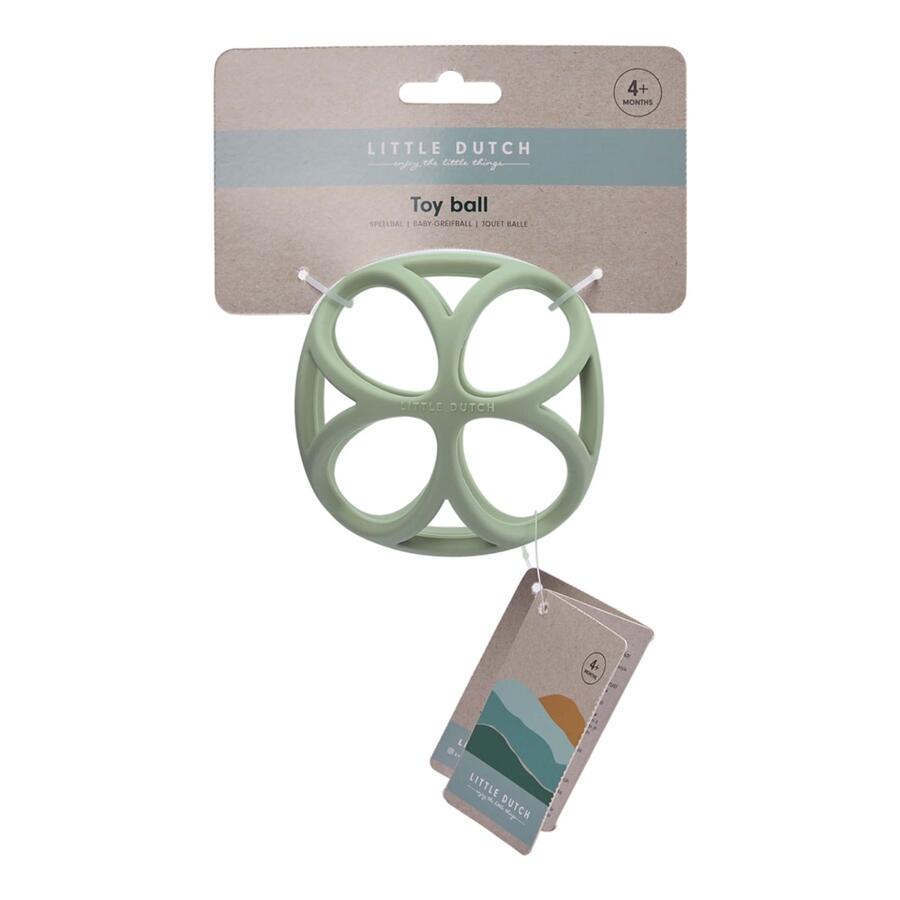 Palla sensoriale in silicone Verde