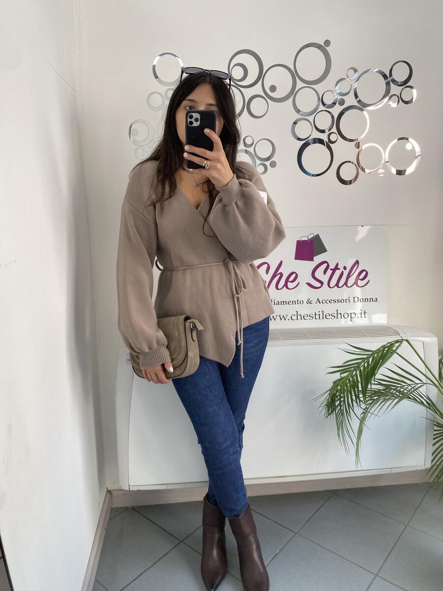 NOVITÀ Cardigan manica a palloncino