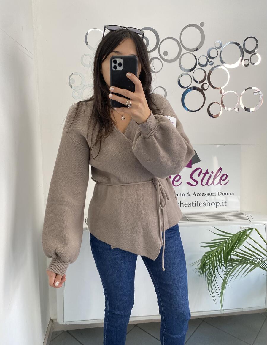 NOVITÀ Cardigan manica a palloncino