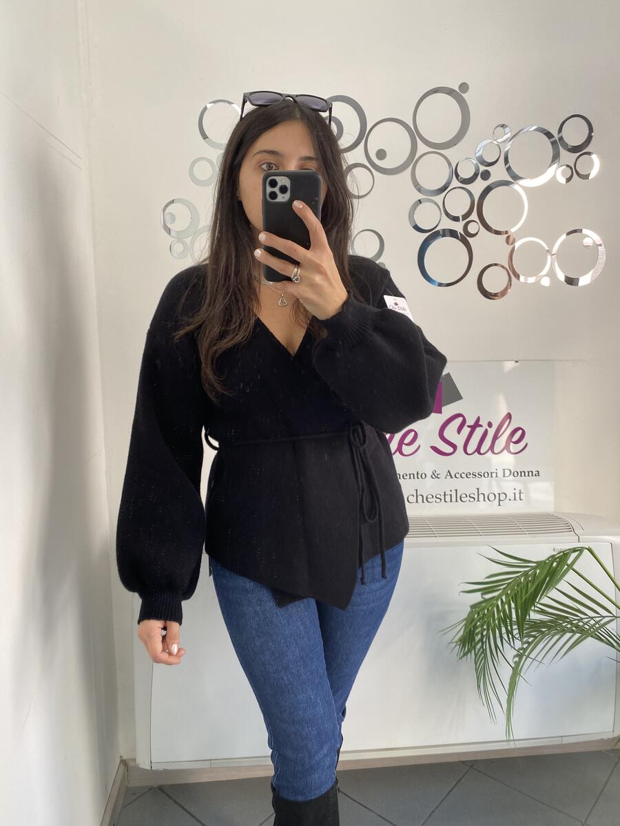 NOVITÀ Cardigan manica a palloncino