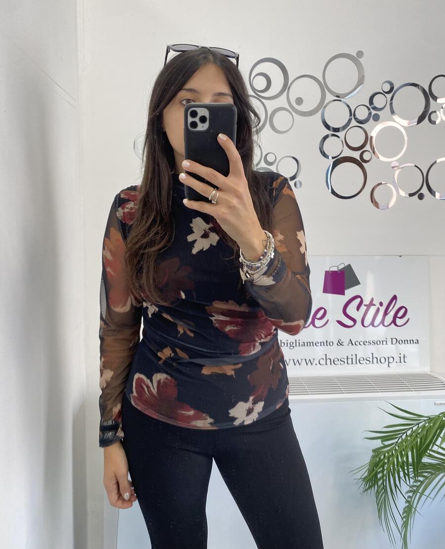 NOVITÀ Maglia stampa fiori
