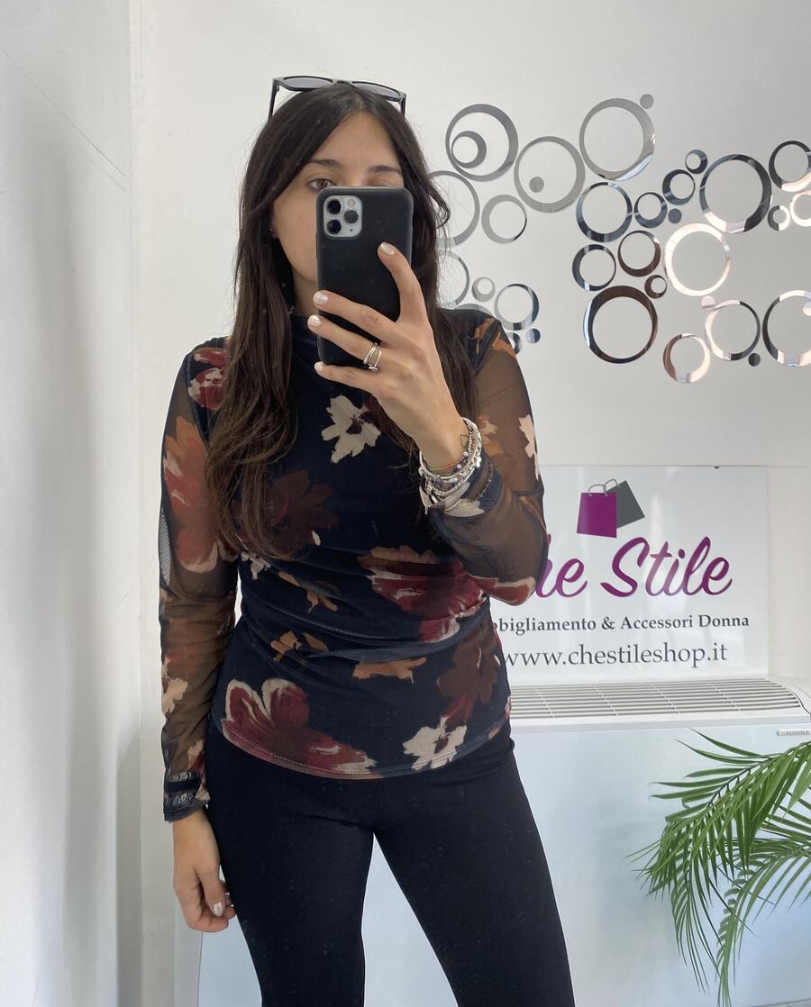 NOVITÀ Maglia stampa fiori