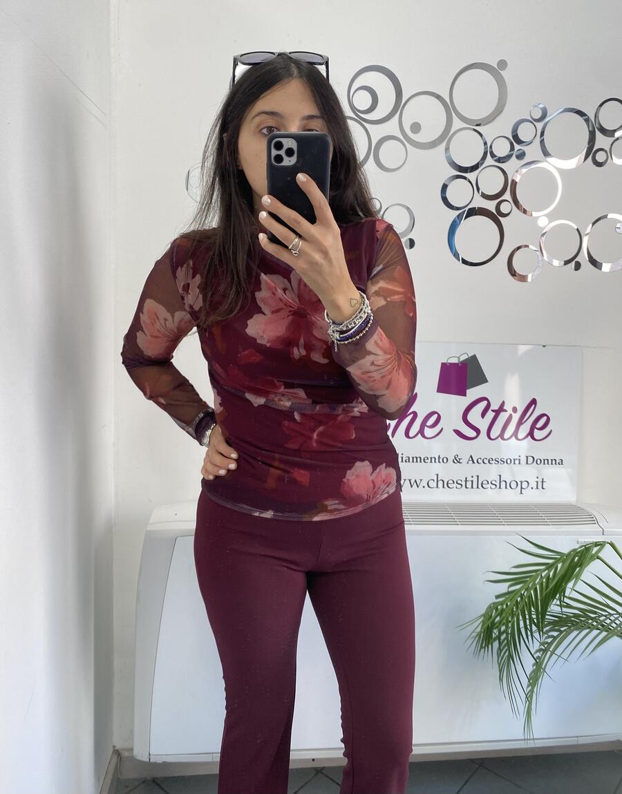 NOVITÀ Maglia stampa fiori