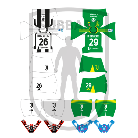 DECALS JUVENTUS 2024-25