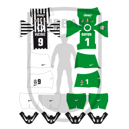 DECALS JUVENTUS 2013-14