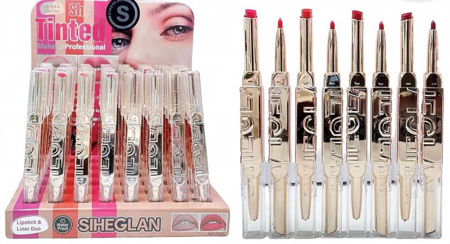 SIHEGLAN LIPSTICK & LINER DUO
 [Conf.da 48 pezzi]